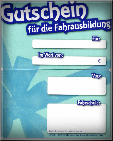Foto Gutschein