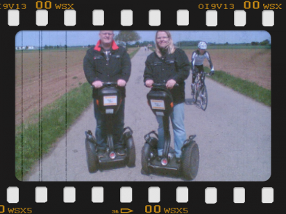 Wir fahren auch selbst